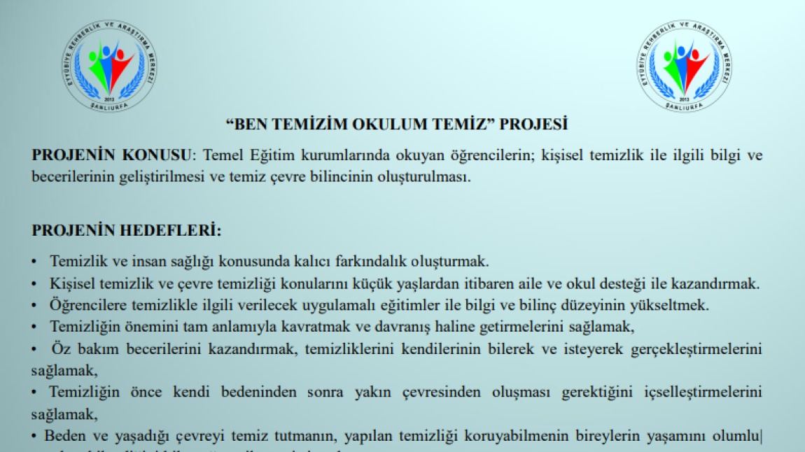 Ben Temizim Okulum Temiz Projesi Nedir ?